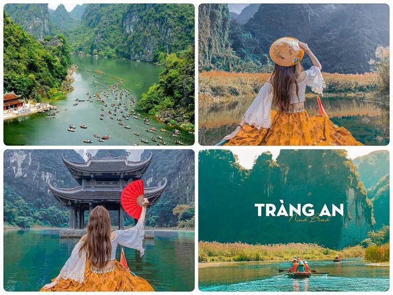 Ninh Bình tập trung nhiều điểm tham quan thiên nhiên, lịch sử và tâm linh, phù hợp với chuyến nghỉ ngắn cuối tuần.