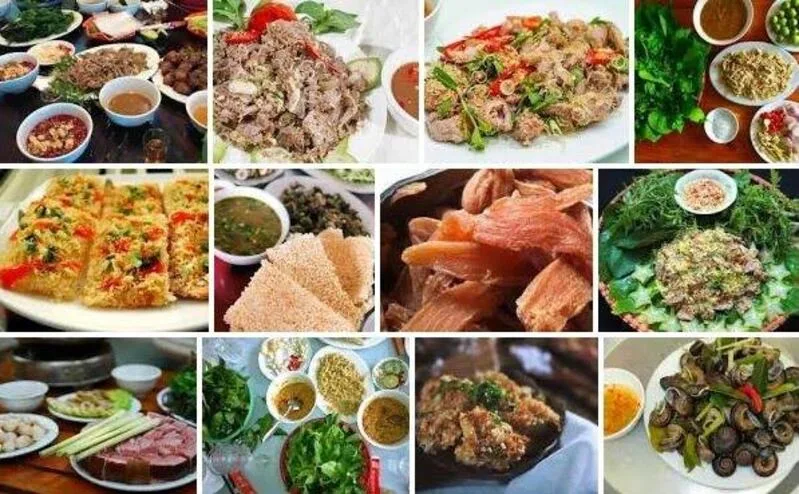 Ẩm thực địa phương góp phần hoàn thiện hành trình với thịt dê núi, cơm cháy và nhiều món đặc trưng khác.