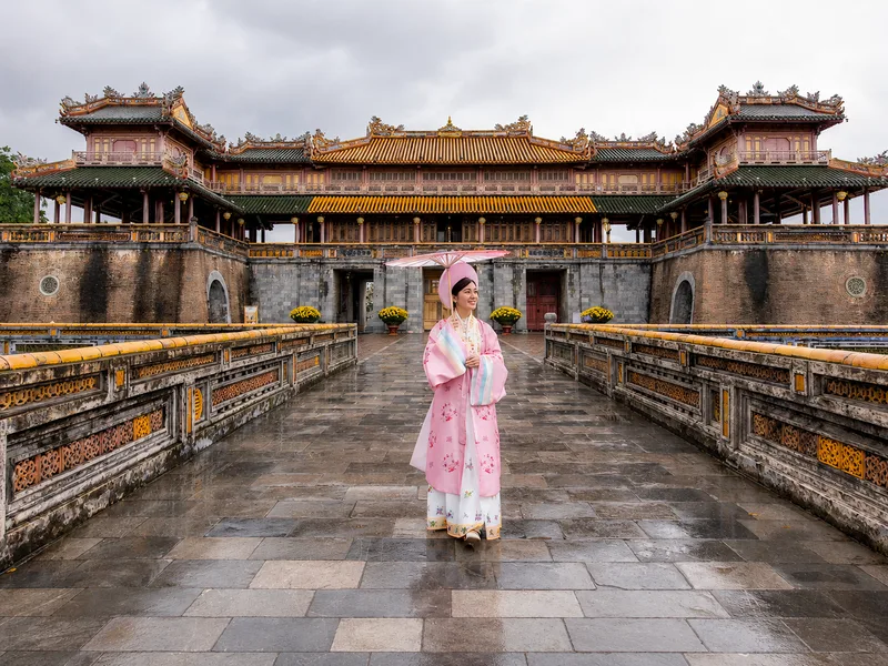 Ngọ Môn là công trình biểu tượng và điểm bắt đầu nổi bật trong hành trình tham quan Đại Nội Huế