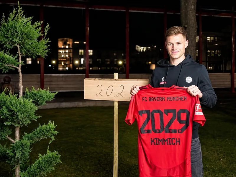 Hợp đồng đến năm 2029 mở ra cơ hội để Joshua Kimmich tiếp tục chinh phục danh hiệu và tăng ảnh hưởng trong đội hình Bayern Munich.