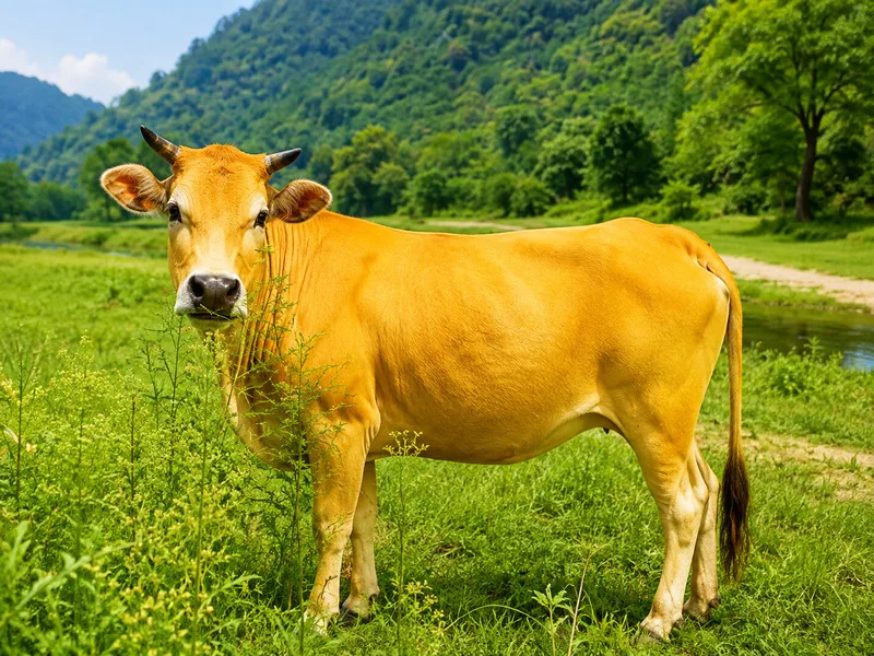 Mơ thấy bò vàng khỏe mạnh thường được liên hệ với sự ổn định và thành quả đến từ quá trình tích lũy