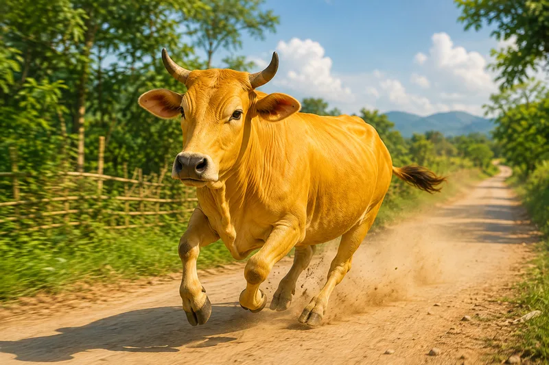Chiêm bao thấy bò vàng chạy thường được liên hệ với sự chuyển động, thay đổi và những bước ngoặt trong cuộc sống