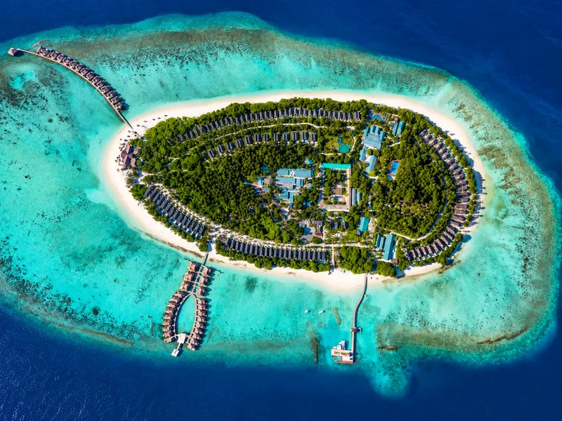 Maldives là quốc đảo Nam Á sở hữu hàng nghìn đảo san hô giữa đại dương