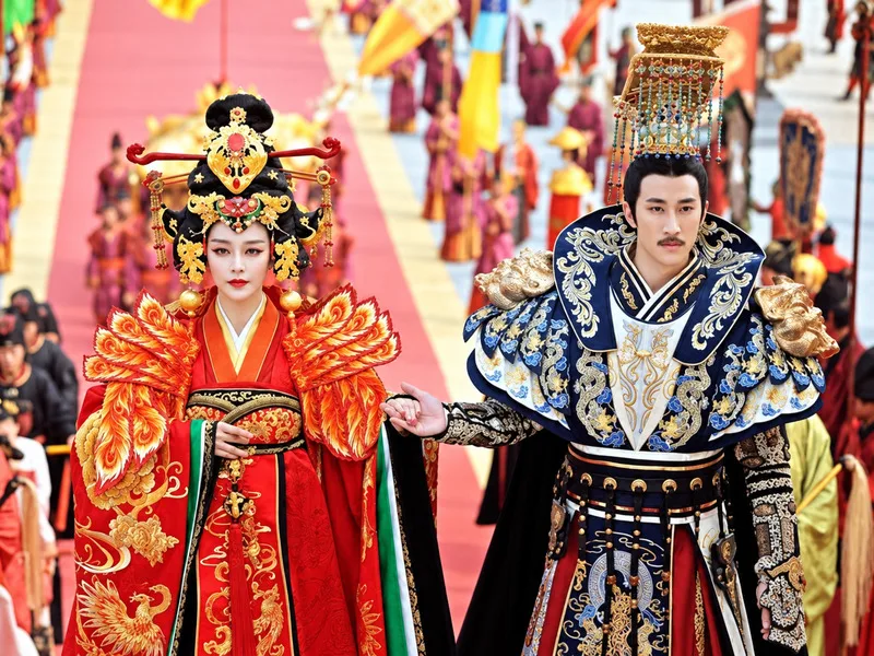 Từ hoàng hậu của Đường Cao Tông, Võ Tắc Thiên từng bước tham gia triều chính và trở thành người nắm quyền thực tế. (Ảnh: Lấy từ phim)